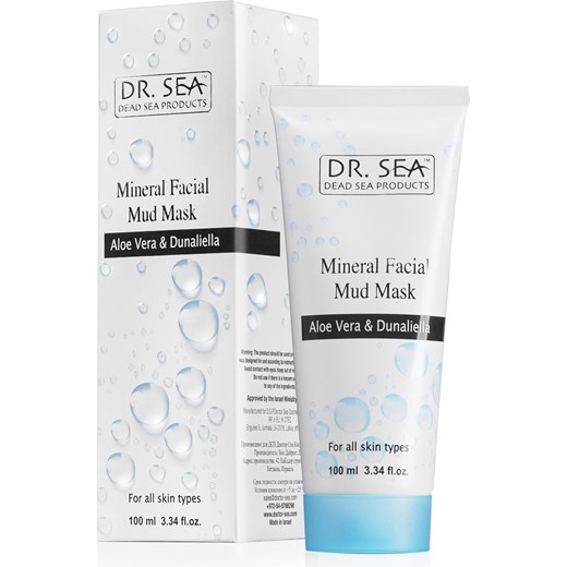 DR. SEA Maska do twarzy &quot;Mineral Mud - Aloe Vera &amp; Dunaliella&quot; - 100 ml ze sklepu Limango Polska w kategorii Maski do twarzy - zdjęcie 184260483