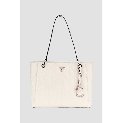 GUESS Biała damska torebka Aldina ze sklepu outfit.pl w kategorii Torby Shopper bag - zdjęcie 184260864