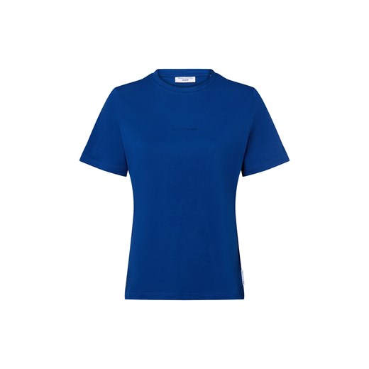 Marc O'Polo Denim Koszulka damska Kobiety Bawełna błękit królewski jednolity ze sklepu vangraaf w kategorii Bluzki damskie - zdjęcie 184261371