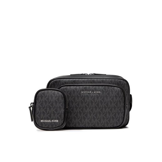 Saszetka MICHAEL Michael Kors Hudson 33U2LHDC2B Czarny ze sklepu eobuwie.pl w kategorii Saszetki - zdjęcie 184262370
