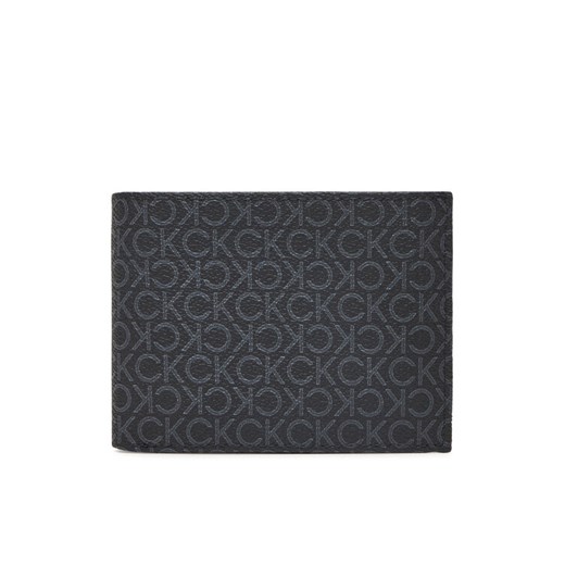 Calvin Klein Portfel męski Classic Mono Trifold 10Cc W/Coin K50K512855 Czarny ze sklepu MODIVO w kategorii Portfele męskie - zdjęcie 184263450