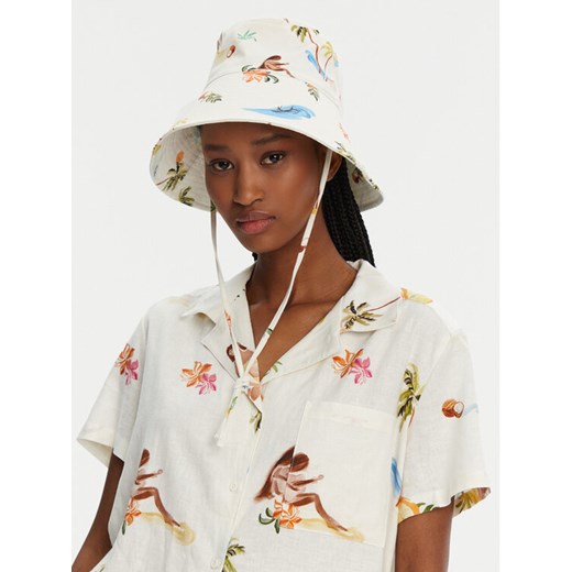 Seafolly Kapelusz Isla Palm 72120-HT Écru O_S MODIVO