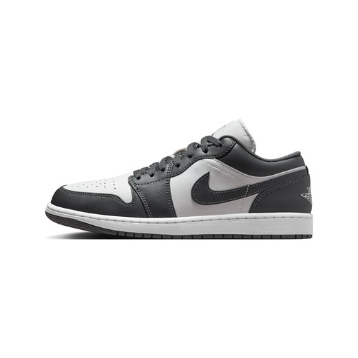 Buty męskie Air Jordan 1 Low - Szary ze sklepu Nike poland w kategorii Buty sportowe męskie - zdjęcie 184264230