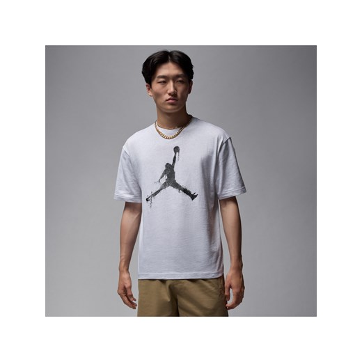 T-shirt męski Jordan Brooklyn - Brązowy ze sklepu Nike poland w kategorii T-shirty męskie - zdjęcie 184264241