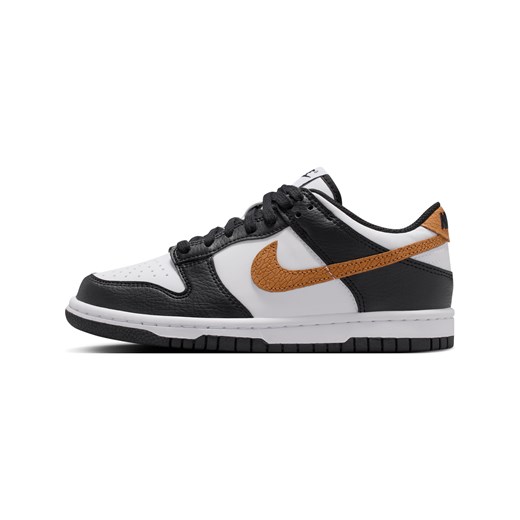 Buty dla dużych dzieci Nike Dunk Low - Czerń ze sklepu Nike poland w kategorii Buty sportowe dziecięce - zdjęcie 184264490