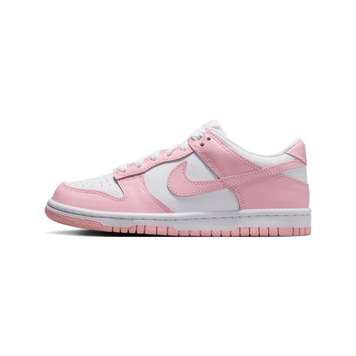Buty dla dużych dzieci Nike Dunk Low - Biel ze sklepu Nike poland w kategorii Buty sportowe dziecięce - zdjęcie 184264494