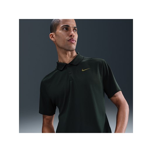 Męska koszulka polo do golfa Nike Dri-FIT Victory - Zieleń ze sklepu Nike poland w kategorii T-shirty męskie - zdjęcie 184264753