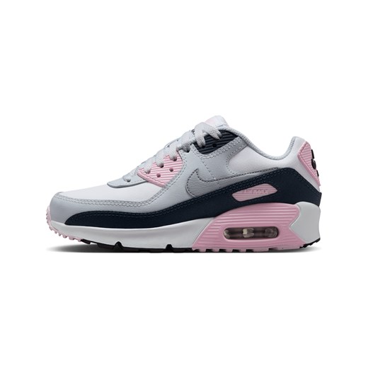 Buty dla dużych dzieci Nike Air Max 90 LTR - Biel ze sklepu Nike poland w kategorii Buty sportowe dziecięce - zdjęcie 184264762