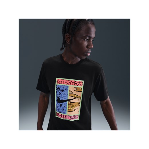 Męski T-shirt do tenisa Dri-FIT NikeCourt - Czerń ze sklepu Nike poland w kategorii T-shirty męskie - zdjęcie 184264770