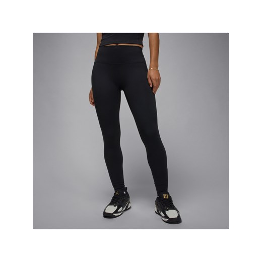 Damskie legginsy z wysokim stanem Dri-FIT Jordan Sport - Czerń ze sklepu Nike poland w kategorii Spodnie damskie - zdjęcie 184264773