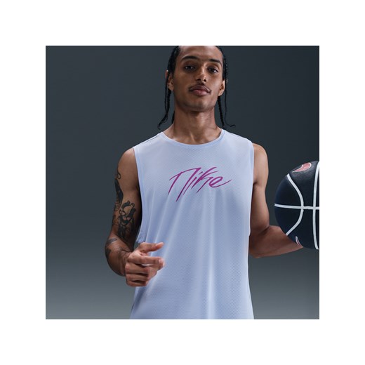 Męska koszulka do koszykówki Dri-FIT Nike Icon - Niebieski ze sklepu Nike poland w kategorii T-shirty męskie - zdjęcie 184264780