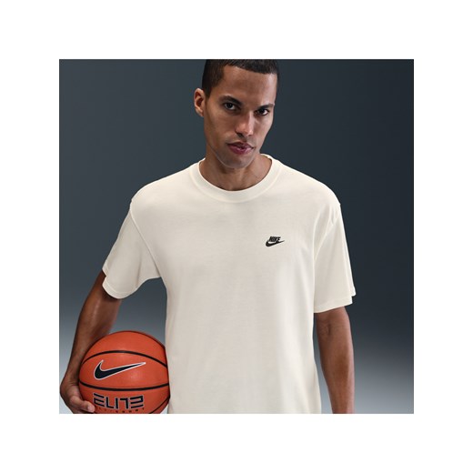 Męski T-shirt do koszykówki Max90 Nike - Biel ze sklepu Nike poland w kategorii T-shirty męskie - zdjęcie 184264820