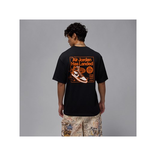 T-shirt męski Jordan AJ1 - Czerń ze sklepu Nike poland w kategorii T-shirty męskie - zdjęcie 184264834