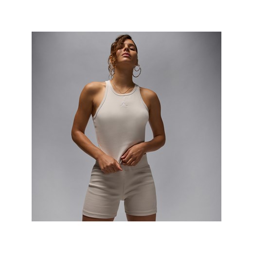 Damska koszulka bez rękawów Jordan Essentials - Brązowy ze sklepu Nike poland w kategorii Bluzki damskie - zdjęcie 184264993