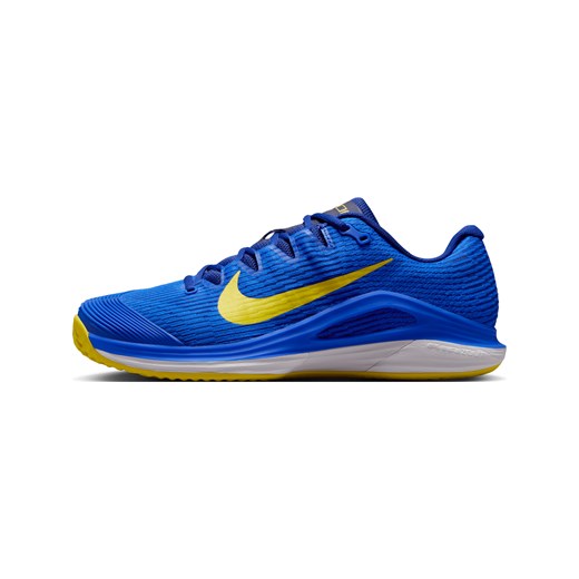 Męskie buty do tenisa na korty ziemne Nike Vapor 12 - Niebieski ze sklepu Nike poland w kategorii Buty sportowe męskie - zdjęcie 184265013