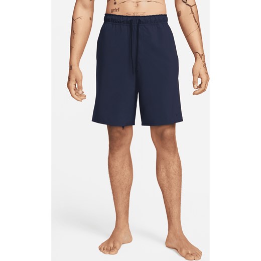 Męskie uniwersalne spodenki bez podszewki Dri-FIT Nike Unlimited 23 cm - Niebieski ze sklepu Nike poland w kategorii Spodenki męskie - zdjęcie 184265061