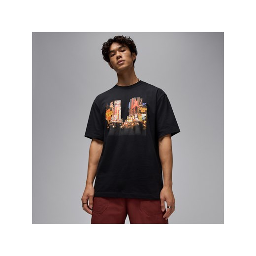 T-shirt męski Jordan - Czerń ze sklepu Nike poland w kategorii T-shirty męskie - zdjęcie 184265074