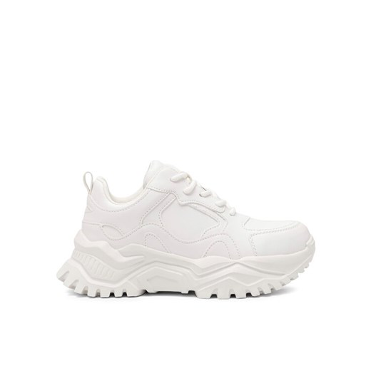 Sneakersy DeeZee Groove Up WS8217-5 Biały ze sklepu eobuwie.pl w kategorii Buty sportowe damskie - zdjęcie 184265143