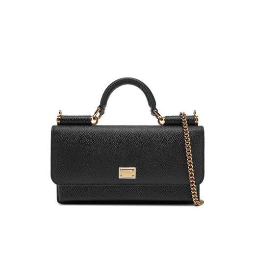 Torebka Dolce&Gabbana BI3280 A1001 Czarny ze sklepu eobuwie.pl w kategorii Listonoszki - zdjęcie 184265160