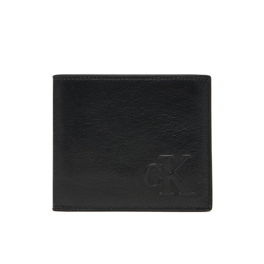 Duży Portfel Męski Calvin Klein Ck Ew Billfold W/ Coin LV04G1072G Czarny ze sklepu eobuwie.pl w kategorii Portfele męskie - zdjęcie 184269141