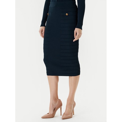 Guess Spódnica ołówkowa W5YD66 Z0130 Zielony Slim Fit ze sklepu MODIVO w kategorii Spódnice - zdjęcie 184269370