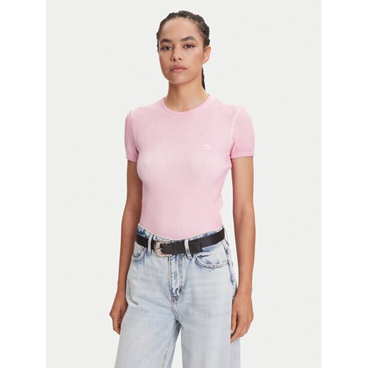 Miss Sixty T-Shirt 6S2SJ44500 Różowy Slim Fit ze sklepu MODIVO w kategorii Bluzki damskie - zdjęcie 184269410