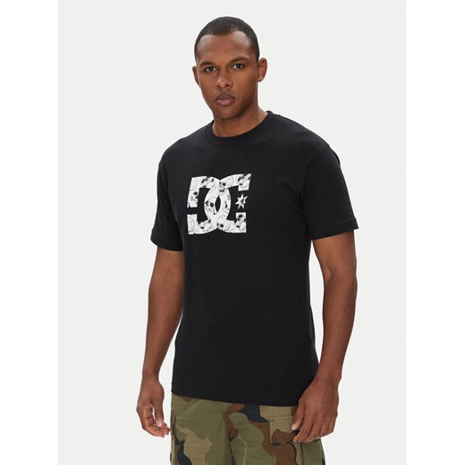 DC T-Shirt ADYZT05461 KVJ0 Czarny Regular Fit ze sklepu MODIVO w kategorii T-shirty męskie - zdjęcie 184269411