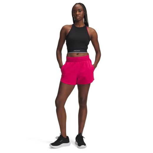 Damskie spodenki treningowe Under Armour UA Vanish 3in Short - różowe ze sklepu Sportstylestory.com w kategorii Szorty - zdjęcie 184270303