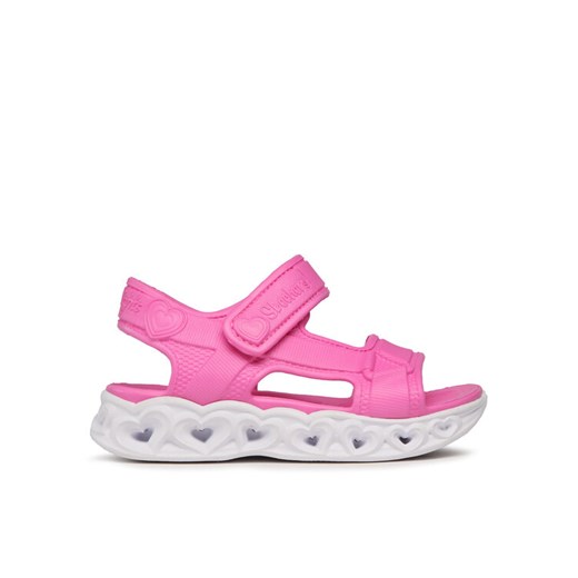 Sandały Skechers Always Flashy 308045L/PNK Różowy ze sklepu eobuwie.pl w kategorii Sandały dziecięce - zdjęcie 184271123
