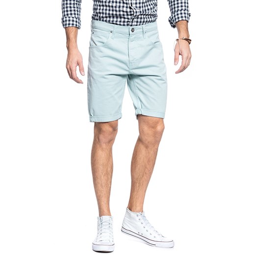 LEE 5 POCKET SHORT RELAXED MĘSKIE SZORTY JEANSOWE JEANS WASHED BLUE L73ESBRM 112120508 ze sklepu YouNeedit.pl w kategorii Spodenki męskie - zdjęcie 184272013