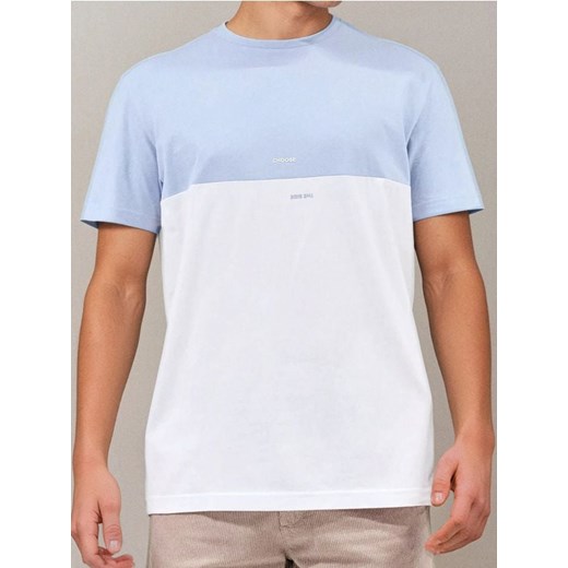 Sinsay - Koszulka - błękitny ze sklepu Sinsay w kategorii T-shirty męskie - zdjęcie 184276982