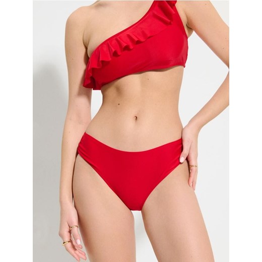 Sinsay - Gładki dół od bikini - czerwony ze sklepu Sinsay w kategorii Stroje kąpielowe - zdjęcie 184277073
