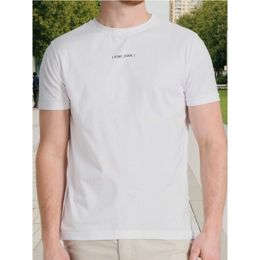 Sinsay - Koszulka - biały ze sklepu Sinsay w kategorii T-shirty męskie - zdjęcie 184277192