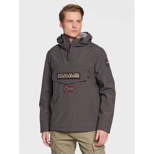 Napapijri Kurtka anorak Rainforest M Sum 3 NP0A4G7D Szary Regular Fit ze sklepu MODIVO w kategorii Kurtki męskie - zdjęcie 184277650