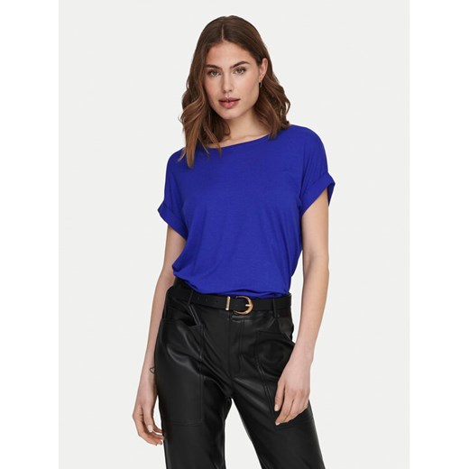 ONLY T-Shirt Moster 15106662 Niebieski Regular Fit ze sklepu MODIVO w kategorii Bluzki damskie - zdjęcie 184277674