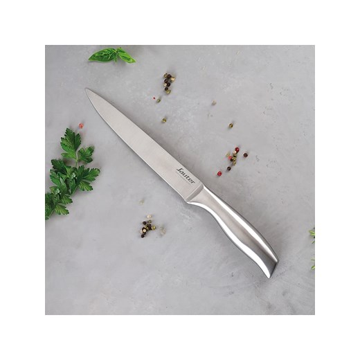 Sauter Nóż uniwersalny w kolorze srebrnym - dł. 20 cm ze sklepu Limango Polska w kategorii Noże kuchenne - zdjęcie 184278223