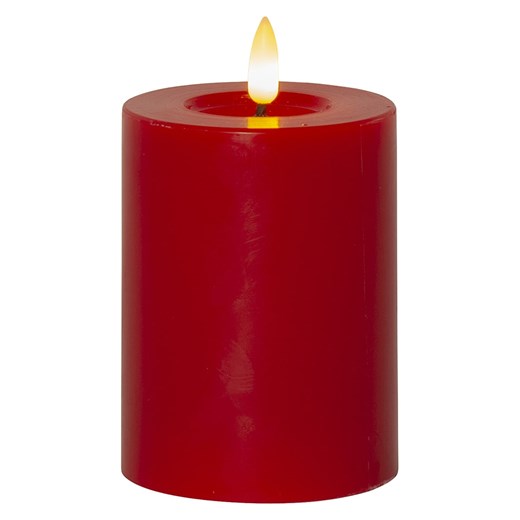 STAR Trading Świeca LED &quot;Flamme Flow&quot; w kolorze czerwonym - wys. 12,5 cm ze sklepu Limango Polska w kategorii Świece i dyfuzory - zdjęcie 184278241