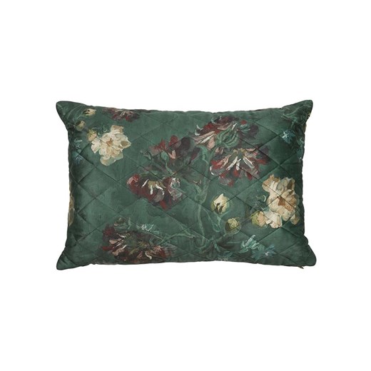 Beddinghouse Dekoracyjna poduszka &quot;Peonies Cushion Green&quot; w kolorze zielonym ze sklepu Limango Polska w kategorii Poduszki dekoracyjne - zdjęcie 184278332