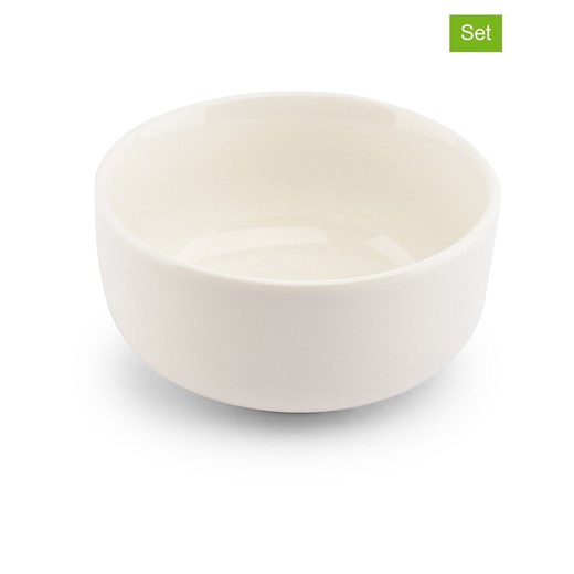 Salt and Pepper Miski (4 szt.) &quot;Nuo&quot; w kolorze białym - wys. 6,5 x Ø 12,5 cm ze sklepu Limango Polska w kategorii Miski - zdjęcie 184278484