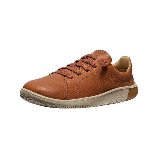 Keen Skórzane sneakersy &quot;KNX&quot; w kolorze jasnobrązowym ze sklepu Limango Polska w kategorii Buty sportowe męskie - zdjęcie 184278593