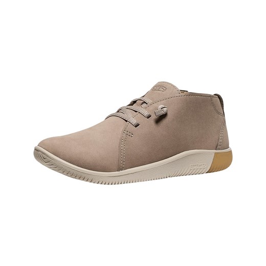 Keen Skórzane sneakersy &quot;KNX Chukka&quot; w kolorze szarobrązowym ze sklepu Limango Polska w kategorii Buty sportowe damskie - zdjęcie 184278604