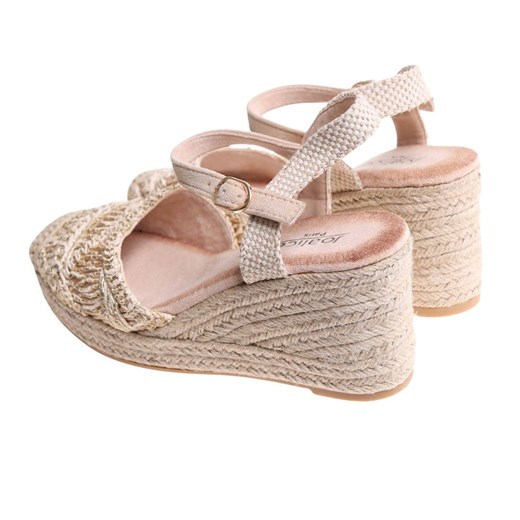 Espadryle damskie z tkaniny 