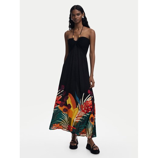 Desigual Sukienka letnia Belice 25SWMW08 Czarny Regular Fit ze sklepu MODIVO w kategorii Sukienki - zdjęcie 184278890