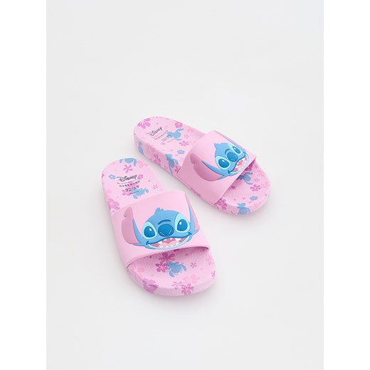 Reserved - Klapki Lilo i Stitch - pastelowy róż ze sklepu Reserved w kategorii Klapki dziecięce - zdjęcie 184279063