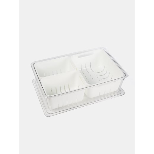 Sinsay - Pojemnik na żywność z pokrywką - biały Sinsay One Size Sinsay
