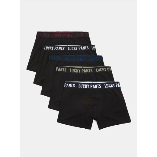 Sinsay - Bokserki Long 5 pack - czarny ze sklepu Sinsay w kategorii Majtki męskie - zdjęcie 184279821