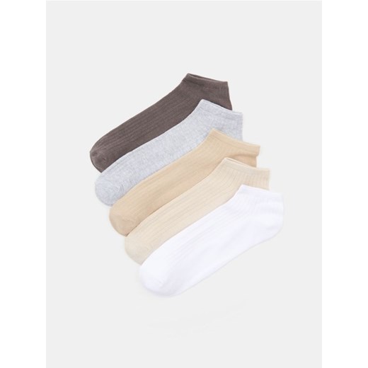 Sinsay - Skarpetki 5 pack - wielobarwny ze sklepu Sinsay w kategorii Skarpetki damskie - zdjęcie 184279841