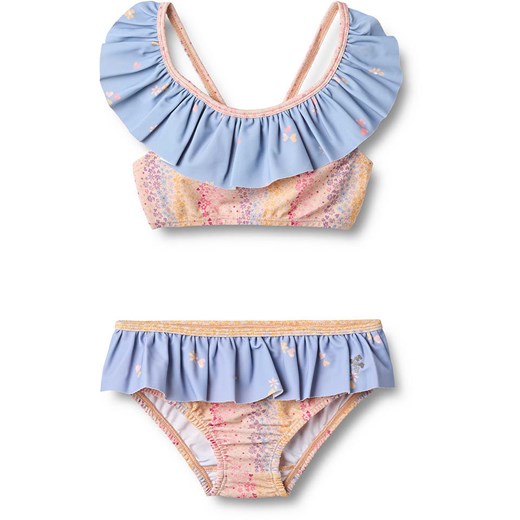 Wheat Bikini &quot;Bothilda&quot; w kolorze błękitno-jasnoróżowym ze sklepu Limango Polska w kategorii Stroje kąpielowe - zdjęcie 184281152
