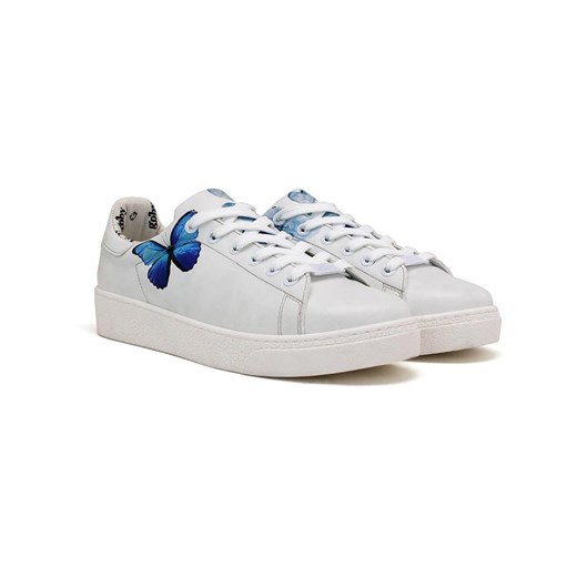 Goby Sneakersy w kolorze biało-niebieskim ze sklepu Limango Polska w kategorii Trampki damskie - zdjęcie 184281334