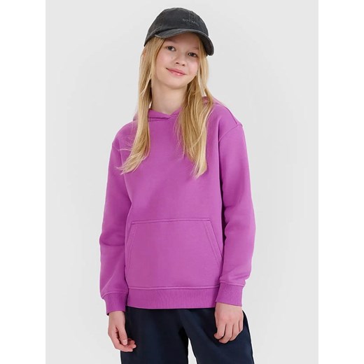 4F Bluza w kolorze fiołkowym ze sklepu Limango Polska w kategorii Bluzy dziewczęce - zdjęcie 184281350
